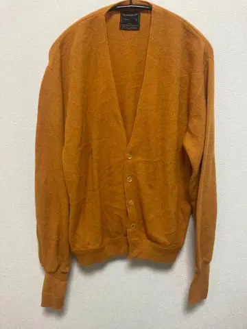 Towncraft 오렌지 아크릴 가디건 L 타운크라프트