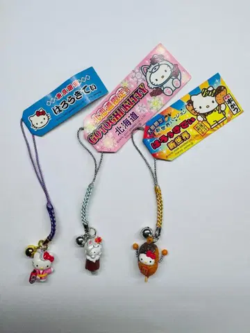 지역 한정 키티 스트랩 도쿄 한정 홋카이도 한정 오사카 한정