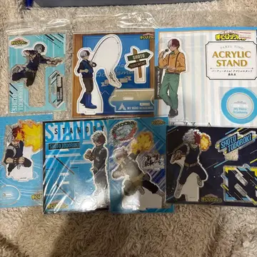 나의 히어로 아카데미아 토도로키 쇼토 아크릴 스탠드 묶음 판매 7점