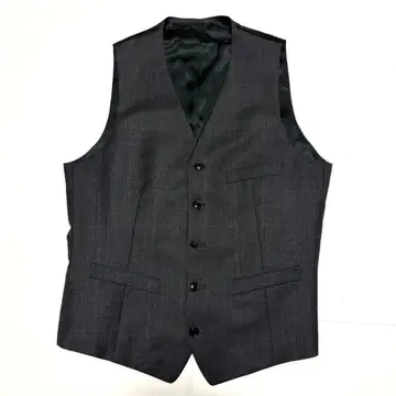 새상품급 다케오 키쿠치 DORMEUIL 3피스 대응 베스트 글렌체크 M