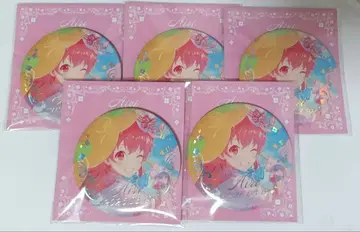 프로세카 하피콜레 모모이 아이리 금박 캔뱃지 D