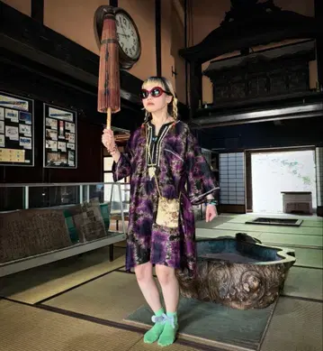 사이키델릭 에스닉 민족 자수 빈티지 원피스