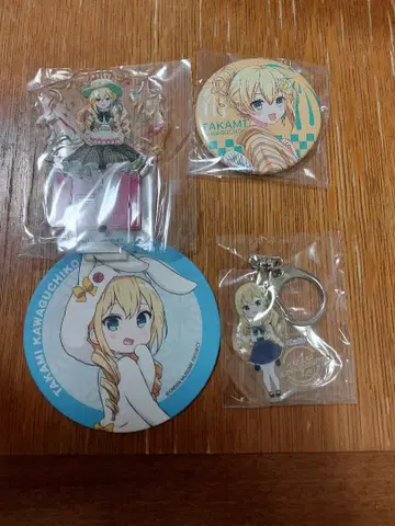 온천무스메 카와구치코 타카미 굿즈 묶음 판매