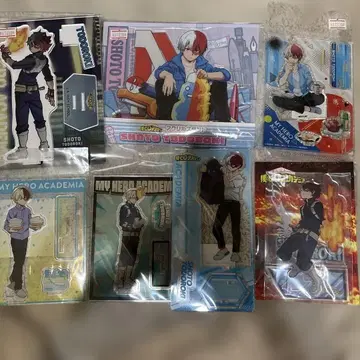 나의 히어로 아카데미아 토도로키 쇼토 아크릴 스탠드 묶음 판매 7점