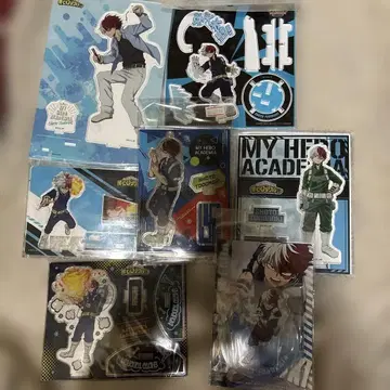 나의 히어로 아카데미아 토도로키 쇼토 아크릴 스탠드 묶음 판매 7점