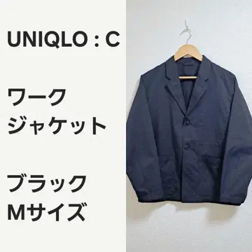 [명작 선착순] UNIQLO C 워크 자켓 블랙 M