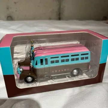 아라시 ARASHI 다이캐스트 카 버스 아라시를 여행하는 전시회 굿즈