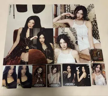 aespa 시즌 그리팅 2026 닝닝 세트 트레이딩 카드 포스터 키링