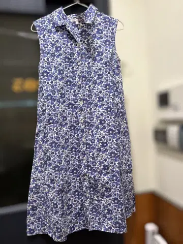 레어 LIBERTY for UNIQLO 플라워 프린트 원피스 S