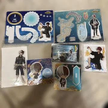 나의 히어로 아카데미아 토도로키 쇼토 아크릴 스탠드 묶음 판매 7점