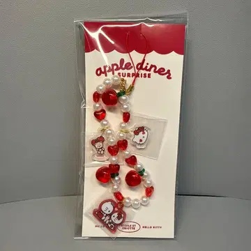 헬로키티 키디랜드 에뚜왈 에그리오 콜라보 비즈 스트랩