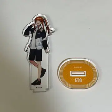 컬러풀 피치 에토 아크릴 스탠드 세븐일레븐