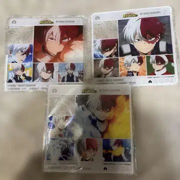 나의 히어로 아카데미아 토도로키 쇼토 캐릭터인 스탠드 3점 묶음 판매