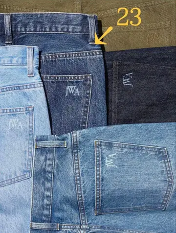 유니클로 JW 앤더슨 스트레이트 청바지 23