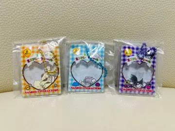 산리오 바스락 프레이크 씰풍 참 3개 세트