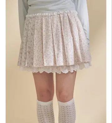 merry jenny flower 모듬 플리츠 미니 스커트