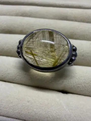 AYA KIYOSHIMA 루틸 쿼츠 반지 #15