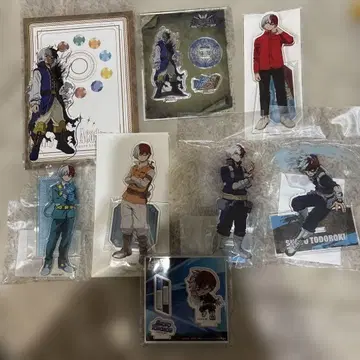 나의 히어로 아카데미아 토도로키 쇼토 아크릴 스탠드 묶음 판매 8점