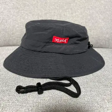 xgirl 아웃도어 햇 차콜 사파리 햇