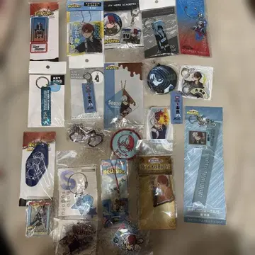 나의 히어로 아카데미아 토도로키 쇼토 아크링 키링 스트랩 묶음 판매