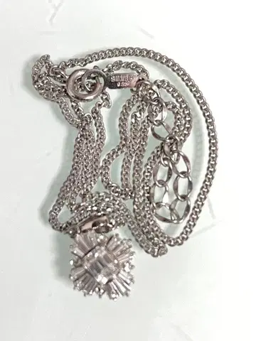 925 스털링 실버 목걸이, [선버스트] 또는 눈송이