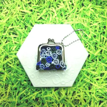 미나 페르호넨 skyful 스카이풀 네이비 x 블루 미니 가마구치 참