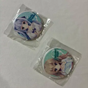 9nine 캔뱃지 코사카 하루카제 & 쿠죠 미야코