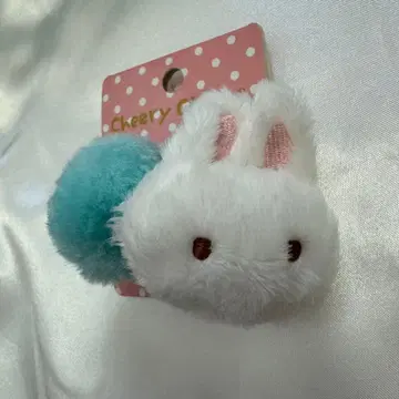 산리오 치어리참 마스코트 폼폼 머리끈