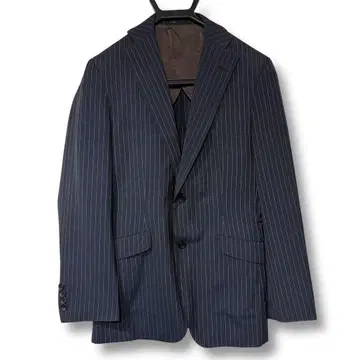 ABAHOUSE 핀스트라이프 테일러드 자켓 네이비 S