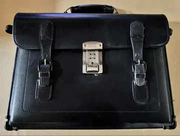 asics 아식스 학생 가방 블랙 바닥 조절 가능 열쇠 포함