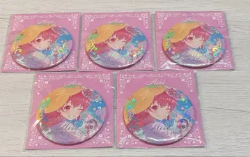 프로세카 하피코레 모모이 아이리 금박 캔뱃지 D 5점 세트