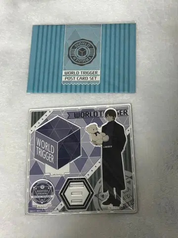 니노미야 마사타카 아크릴 스탠드 엽서 복권 메이트 월드 트리거