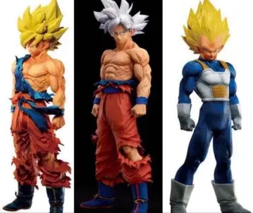 드래곤볼 슈퍼 smsp 원기옥 축제 손오공 베지터 피규어 3체 세트