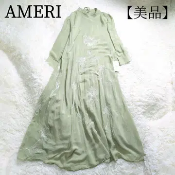 새상품급 아메리빈티지 2WAY FLOWER GARDEN DRESS 자수