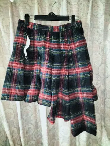 초기 택 alice auaa 비대칭 랩 스커트