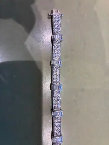 AVALANCHE 실버 925 남성용 팔찌