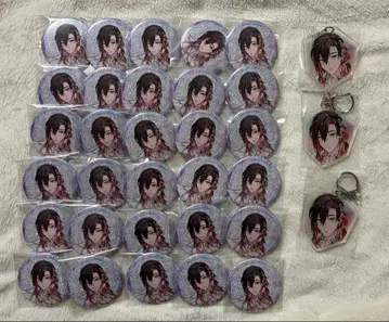 NU:카니발 카라테츠 야쿠모 캔뱃지 30개 아크릴 키링 3개