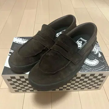 VANS 로퍼 스웨이드 스니커즈