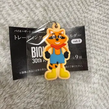 바이오하자드 트레이딩 러버 키링 라쿤군 캡콤