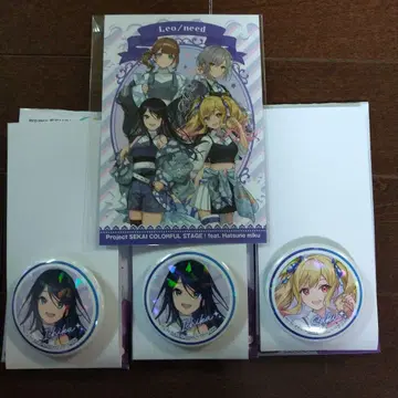 프로세카 로손 배지 컨트리맘 레오니 호시노 이치카 텐마 사키