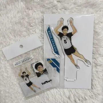 하이큐 아카아시 케이지 아크릴 스탠드 스티커