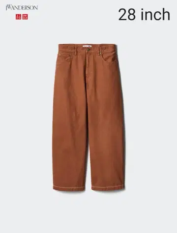 UNIQLO 유니클로 JW ANDERSON 와이드 핏 청바지