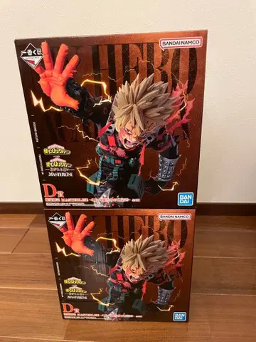 제일복권 히로아카 엮어가는 마음 D상 바쿠고 카츠키 2체 세트