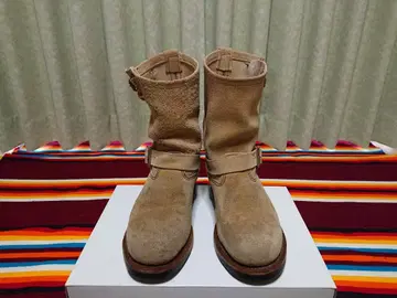 레드윙 엔지니어 부츠 8268 US8 스웨이드 러프 아웃