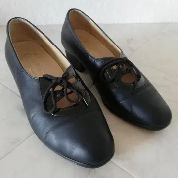 긴자 요시노야 yoshinoya 천연 가죽 컴포트 슈즈 22.5cm