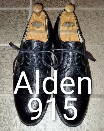 알든 플레인토 블랙 그레인 레더 915 7D 초특가 판매