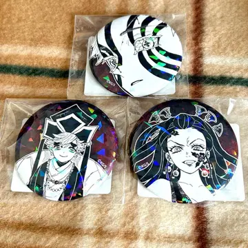 귀멸의 칼날 올스타 캔뱃지 아카자 다키 도우마