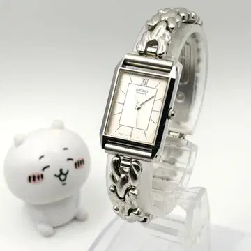 SEIKO 세이코 빈티지 쿼츠 손목시계 스퀘어