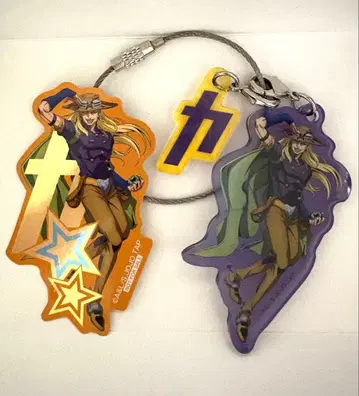 마츠키요 죠죠 콜라보/자이로 체펠리/아크릴 키링+스티커