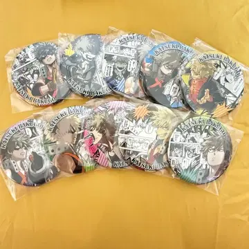 나의 히어로 아카데미아 컬렉션 캔뱃지 HEROES 바쿠고 카츠키 10종